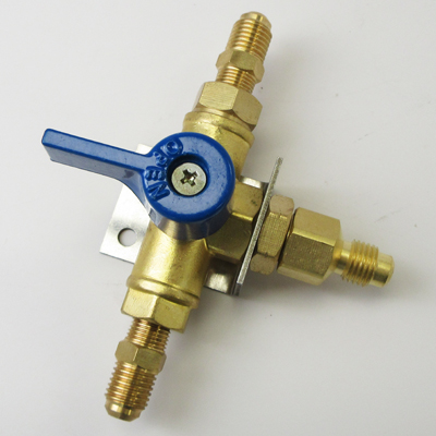 CO2 CHANGEOVER VALVE 1/4 MALE FLARE FITTINGS - 1421 | Beverage ...