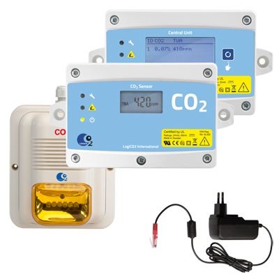 LOGICO2 MK9 CO2 DETECTOR BASE SET 2049