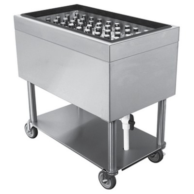 ICE CHEST 1522 DROP-IN 8 CIRCUIT POST-MIX COLD PLATE WITH LIDS 60 LBS ICE  CAPACITY - DI-1522-8, Beverage Equipment