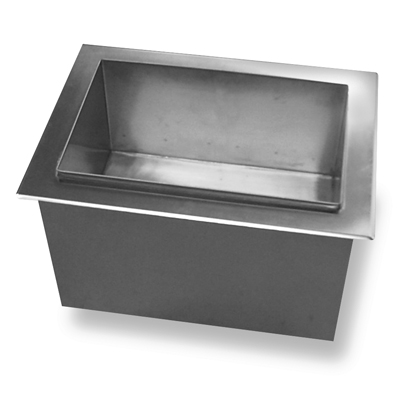 ICE CHEST 1522 DROP-IN 8 CIRCUIT POST-MIX COLD PLATE WITH LIDS 60 LBS ICE  CAPACITY - DI-1522-8, Beverage Equipment