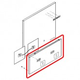 SPLASH PANEL W/LABELS