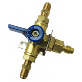 CO2 CHANGEOVER VALVE 1/4 MALE FLARE FITTINGS