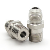 3/8 NPT TO 3/8 MALE FLARE ADAPTER SS