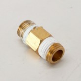 BRASS NIPPLE 1/4 RH X LH