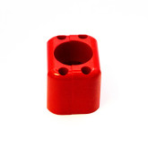 TAPRITE 631-0029 BARGUN HEEL HANDLE 6 BUTTON RED