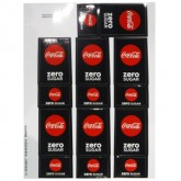 D18/19-CCZ-2 DECAL COKE ZERO SF1 7/SHEET