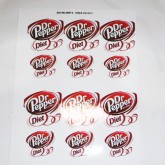 D37/38-DDP-3 DECAL DIET DR PEPPER LEV FRONT&BACK 6/SHEET