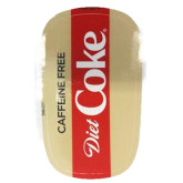 D60-CFDC-2-SG DECAL CAFFEINE FREE DIET COKE GP VALVE ONE LABEL