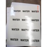 D37/38-W DECAL WATER LEV 6/SHEET
