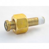 CO2 NUT AND INLET NIPPLE ASSY WITH FLAT TANK SEAL