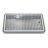 DRIP TRAY 11.8" X 7.1" POLISHED SS NO DRAIN TRAPOL30X18