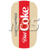 VI02761004 VALVE LABEL NBS76 CAFFEINE FREE DIET COKE 25/PK