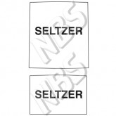 VI05673396 VALVE LABEL NBS67 SELTZER 25/PK