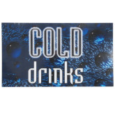 COLD DRINK SIDE DECAL FOR ED150 / ED300 21" x 32-3/8"