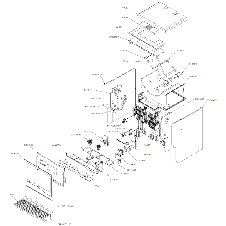 Lancer IBD Bold 30i Main Unit Assembly