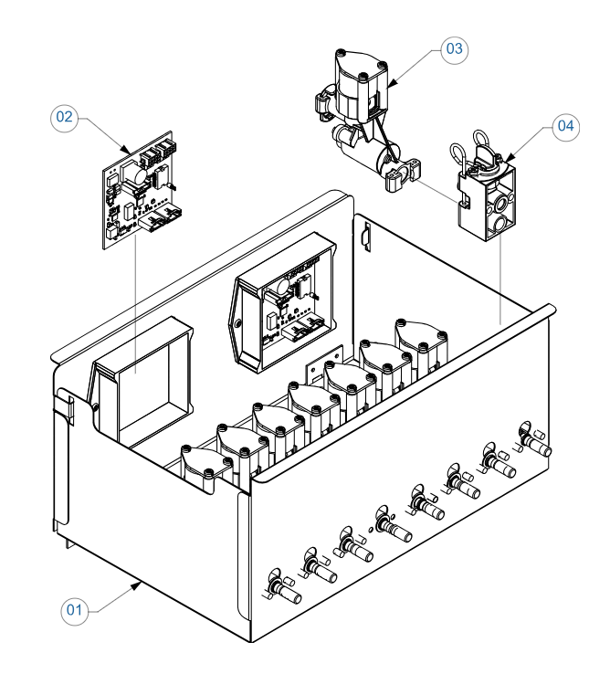 Lancer Sensation 44 Flavor Box Assembly