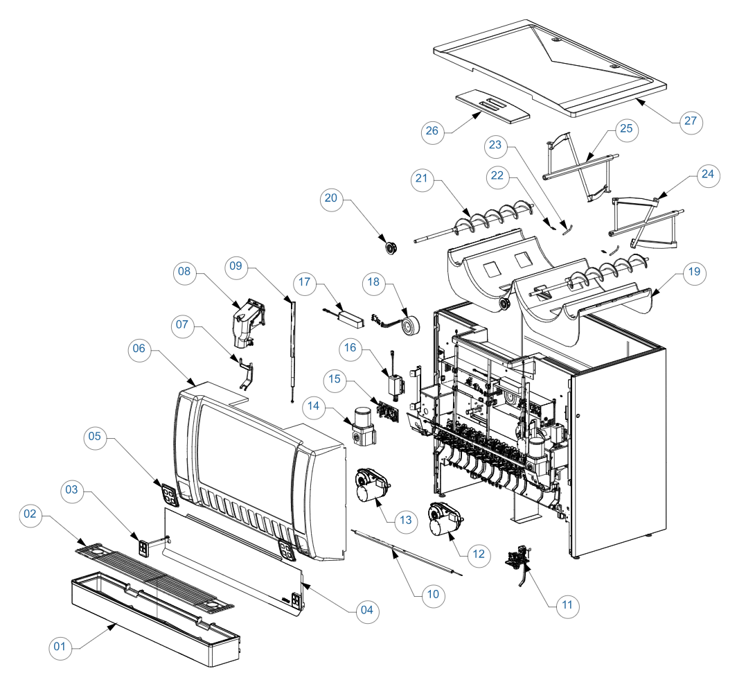 Lancer Sensation 44 Main Unit Assembly